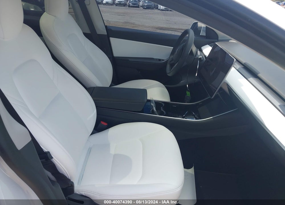 2021 TESLA MODEL Y STANDARD RANGE REAR-WHEEL DRIVE VIN: 5YJYGDED1MF109155