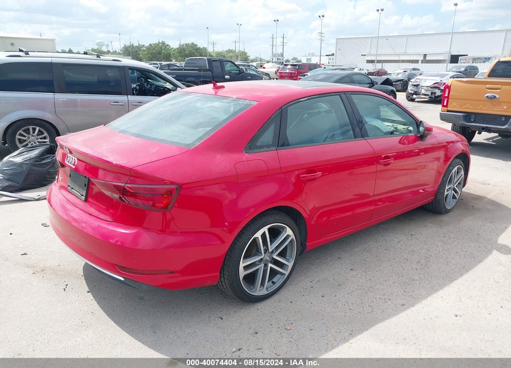 2018 AUDI A3 2.0T PREMIUM/2.0T TECH PREMIUM VIN: WAUAUGFF9J1016431