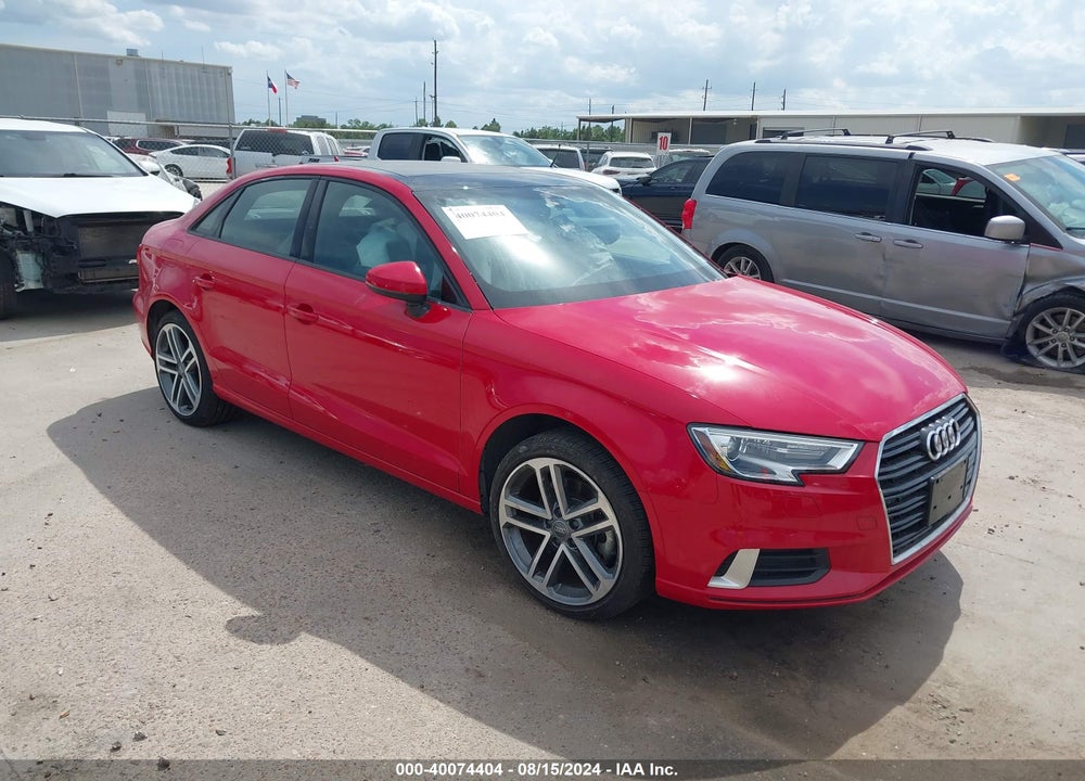 2018 AUDI A3 2.0T PREMIUM/2.0T TECH PREMIUM VIN: WAUAUGFF9J1016431
