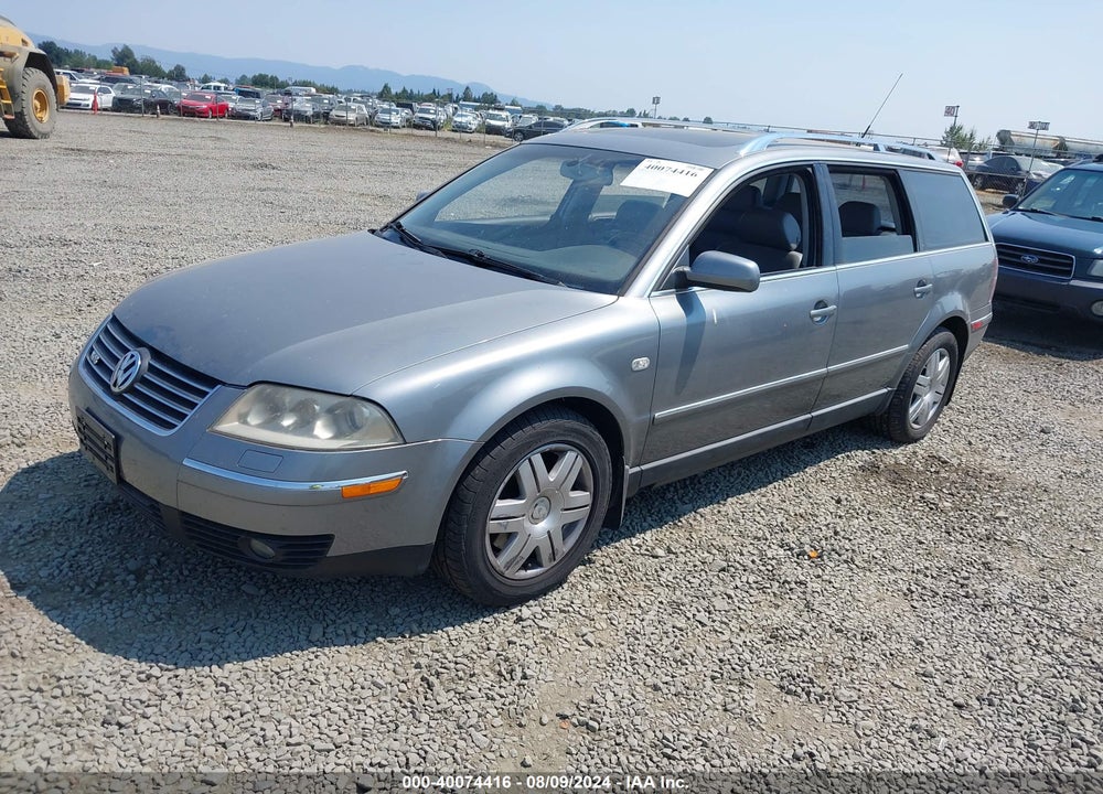 2003 VOLKSWAGEN PASSAT W8 VIN: WVWZK63B33E083917