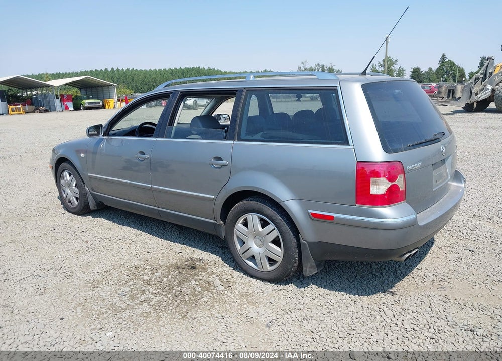 2003 VOLKSWAGEN PASSAT W8 VIN: WVWZK63B33E083917