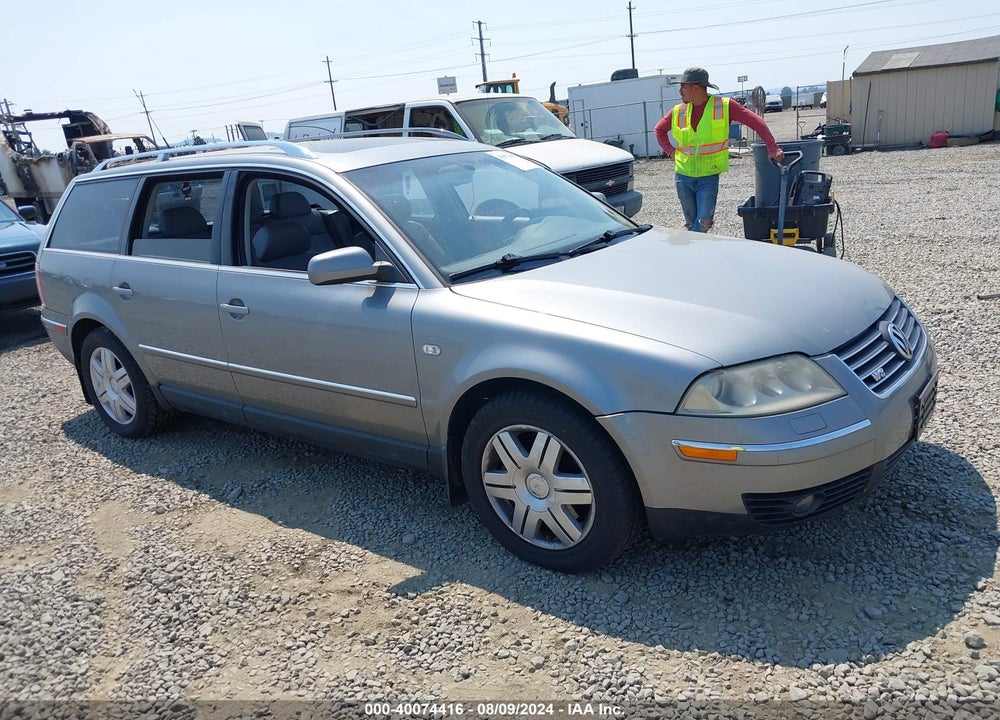 2003 VOLKSWAGEN PASSAT W8 VIN: WVWZK63B33E083917