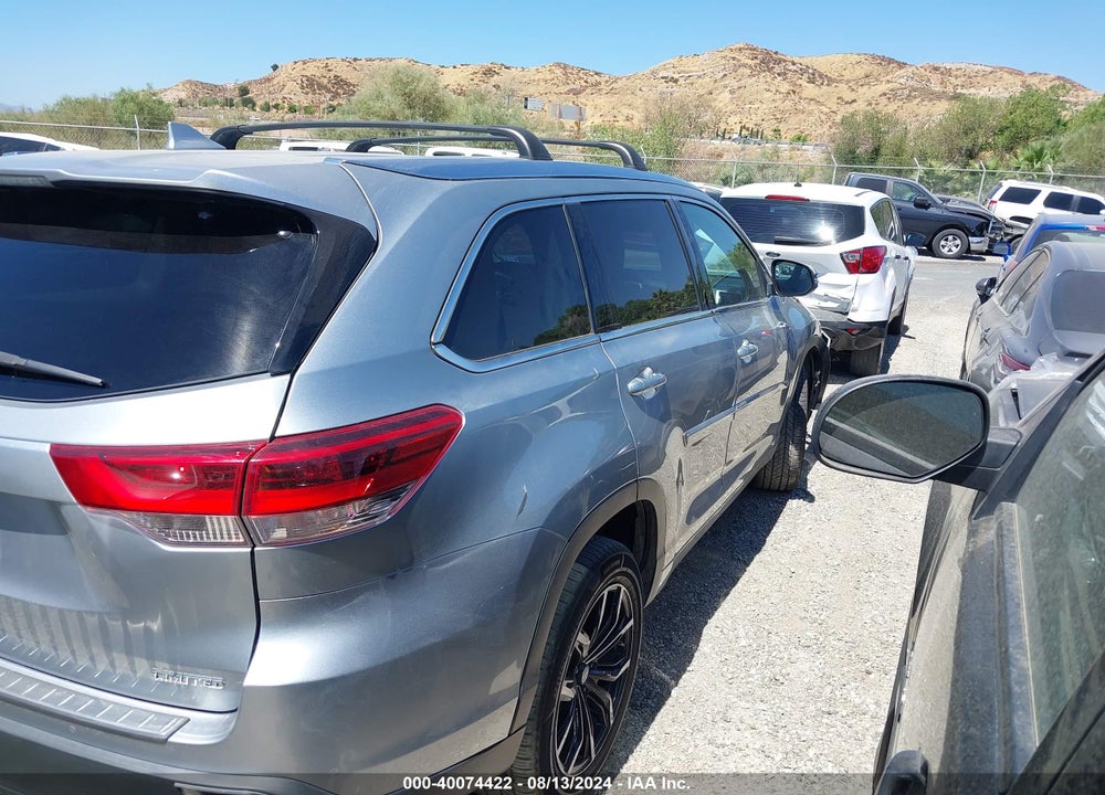 2019 TOYOTA HIGHLANDER LIMITED VIN: 5TDYZRFH4KS311439