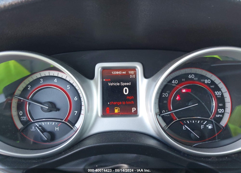 2015 DODGE JOURNEY AMERICAN VALUE PKG VIN: 3C4PDCAB8FT641350