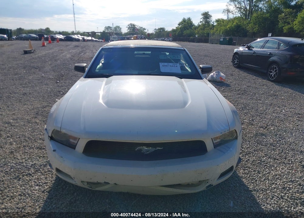 2011 FORD MUSTANG V6 VIN: 1ZVBP8EM5B5138716