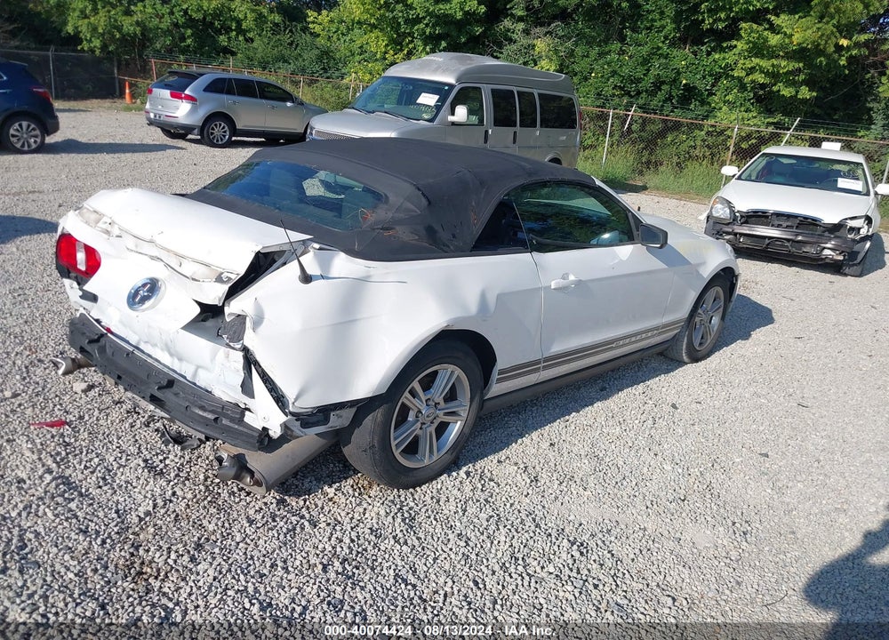 2011 FORD MUSTANG V6 VIN: 1ZVBP8EM5B5138716