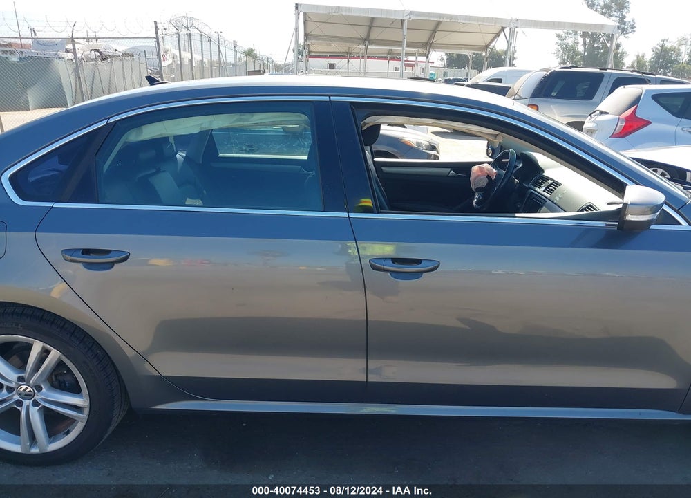 2014 VOLKSWAGEN PASSAT VIN: 1VWBT7A38EC051217