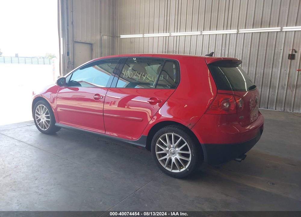 2007 VOLKSWAGEN GTI 4-DOOR VIN: WVWHV71K27W109063