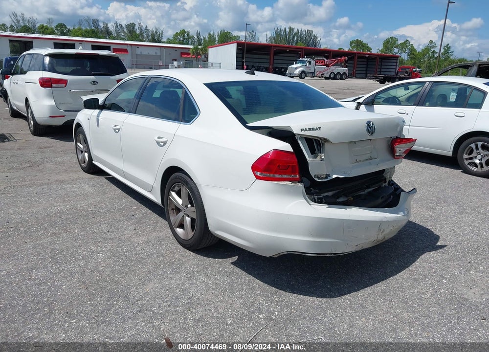 2015 VOLKSWAGEN PASSAT 1.8T LIMITED EDITION VIN: 1VWAS7A34FC107072