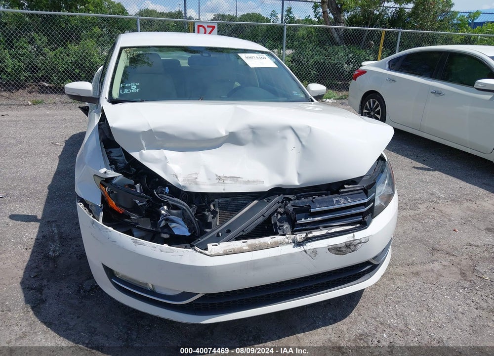 2015 VOLKSWAGEN PASSAT 1.8T LIMITED EDITION VIN: 1VWAS7A34FC107072