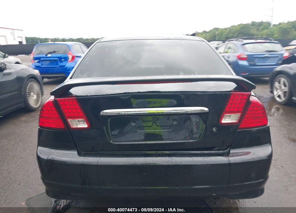 2005 HONDA CIVIC VP VIN: 1HGES16435L021576
