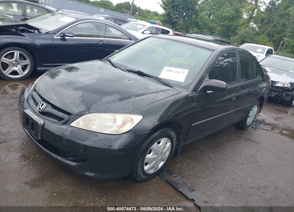 2005 HONDA CIVIC VP VIN: 1HGES16435L021576