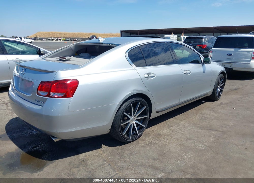 2007 LEXUS GS 350 VIN: JTHBE96S470013656