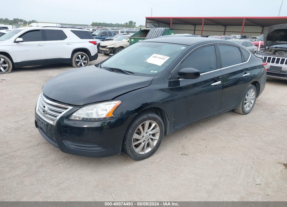 2013 NISSAN SENTRA VIN: 3N1AB7AP6DL672207