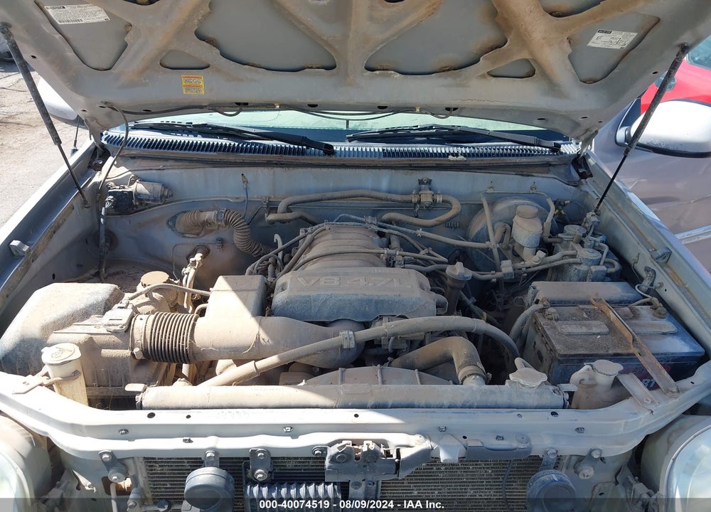 2001 TOYOTA TUNDRA LTD V8 VIN: 5TBBT48151S146261