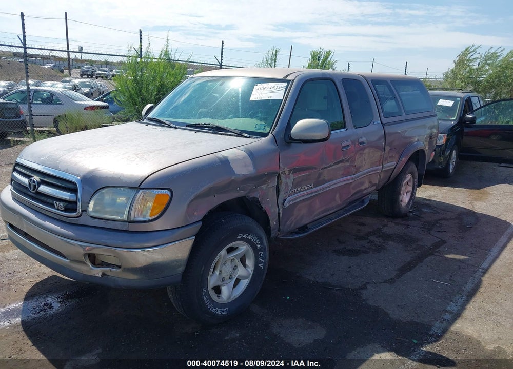 2001 TOYOTA TUNDRA LTD V8 VIN: 5TBBT48151S146261