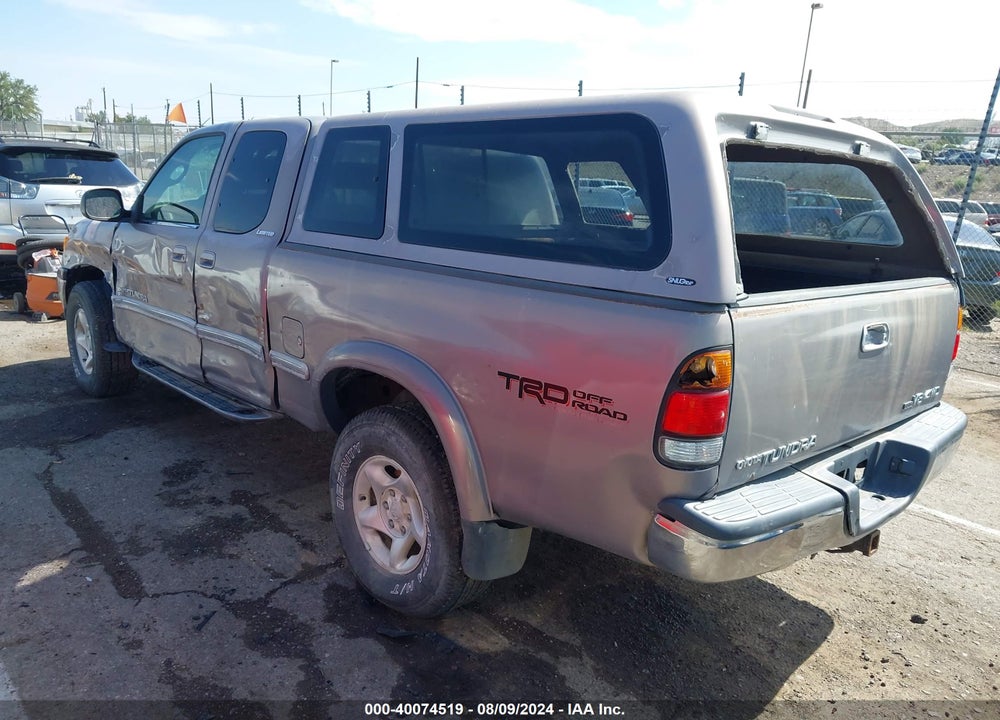 2001 TOYOTA TUNDRA LTD V8 VIN: 5TBBT48151S146261