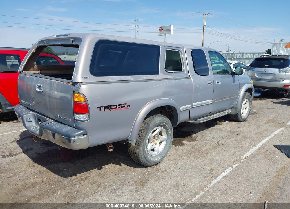 2001 TOYOTA TUNDRA LTD V8 VIN: 5TBBT48151S146261