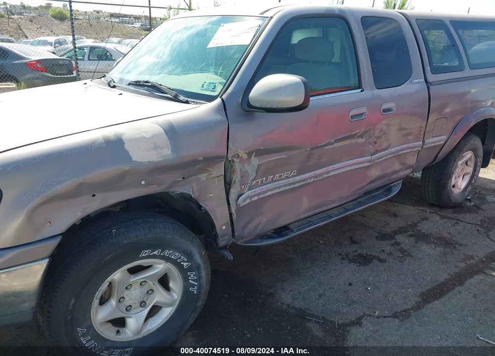 2001 TOYOTA TUNDRA LTD V8 VIN: 5TBBT48151S146261