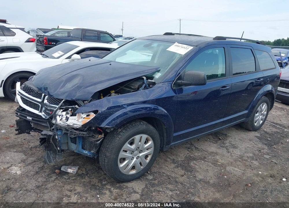 2019 DODGE JOURNEY SE VALUE PACKAGE VIN: 3C4PDCAB0KT868042