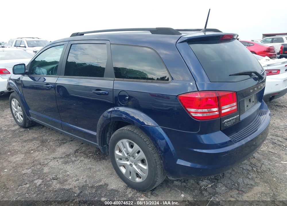 2019 DODGE JOURNEY SE VALUE PACKAGE VIN: 3C4PDCAB0KT868042
