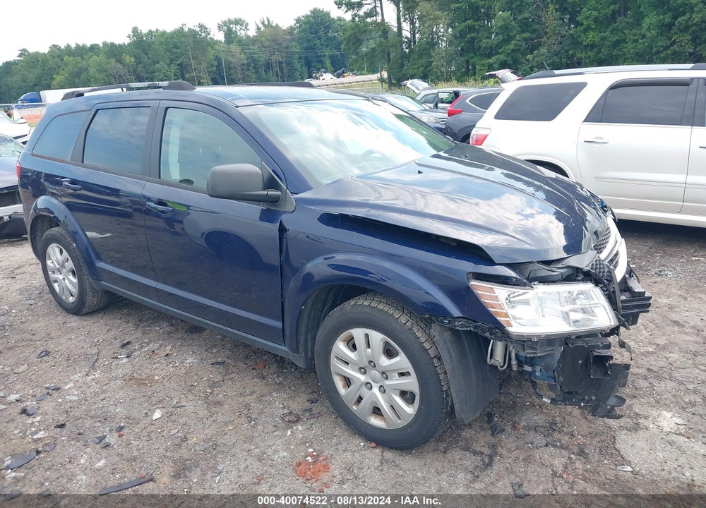 2019 DODGE JOURNEY SE VALUE PACKAGE VIN: 3C4PDCAB0KT868042