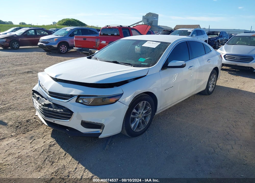 2018 CHEVROLET MALIBU LT VIN: 1G1ZD5ST1JF157009