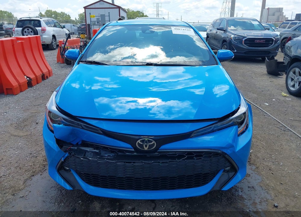 2019 TOYOTA COROLLA SE VIN: JTNK4RBE5K3071511