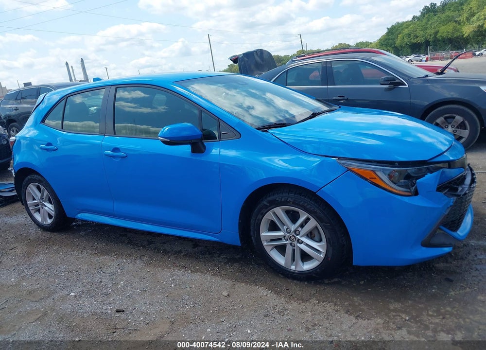 2019 TOYOTA COROLLA SE VIN: JTNK4RBE5K3071511