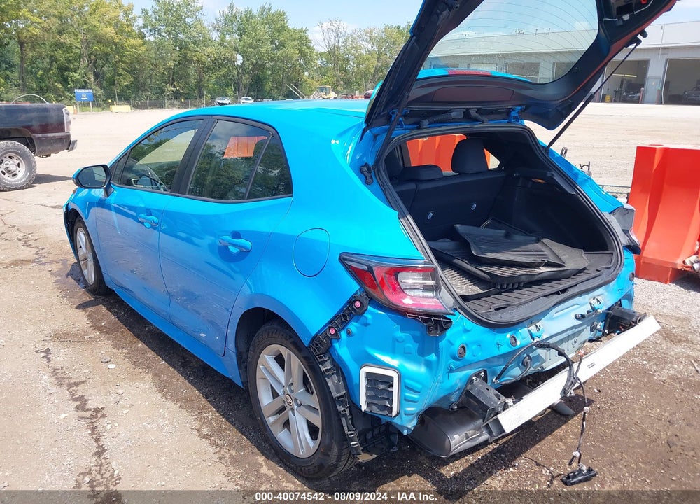 2019 TOYOTA COROLLA SE VIN: JTNK4RBE5K3071511