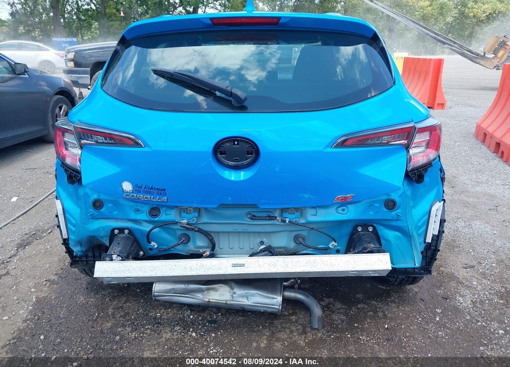 2019 TOYOTA COROLLA SE VIN: JTNK4RBE5K3071511