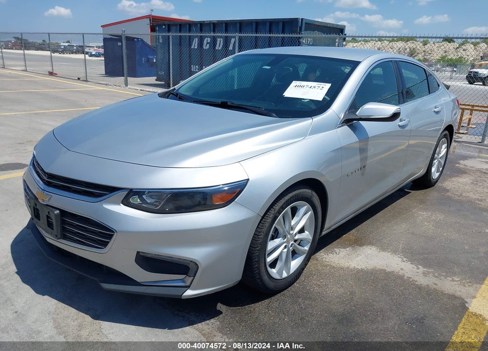 2018 CHEVROLET MALIBU LT VIN: 1G1ZD5ST4JF251935