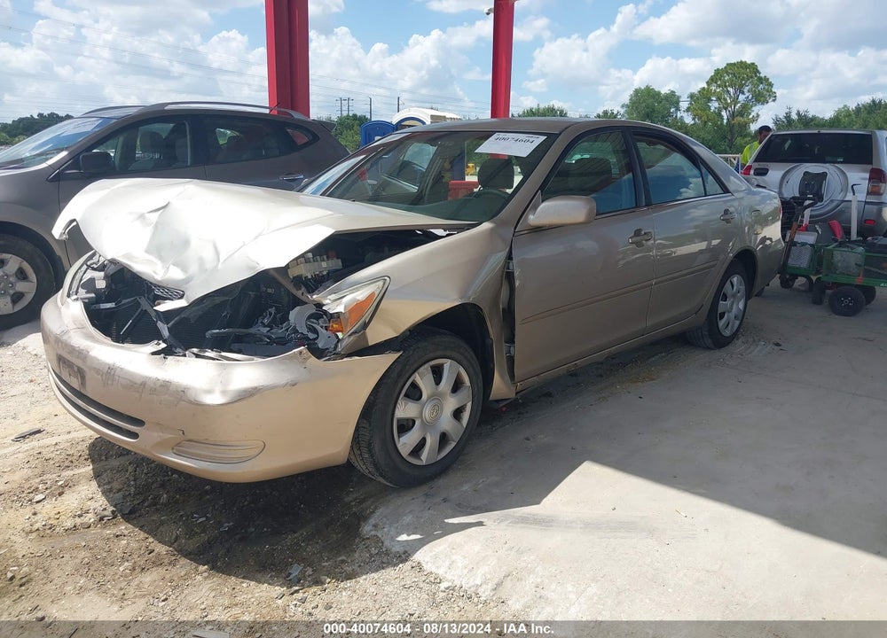 2002 TOYOTA CAMRY LE VIN: 4T1BE32K42U548195