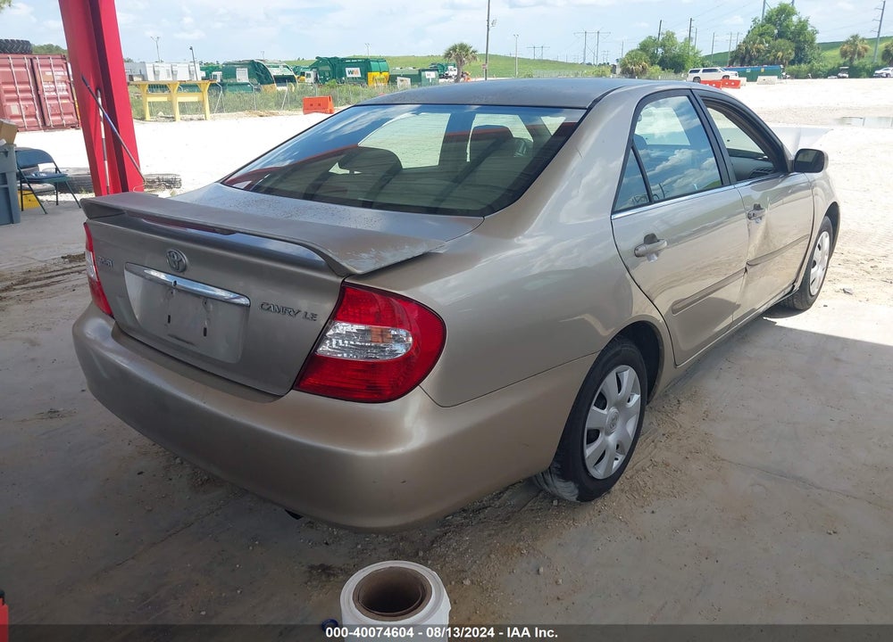 2002 TOYOTA CAMRY LE VIN: 4T1BE32K42U548195
