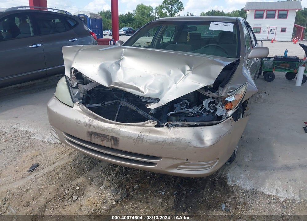 2002 TOYOTA CAMRY LE VIN: 4T1BE32K42U548195