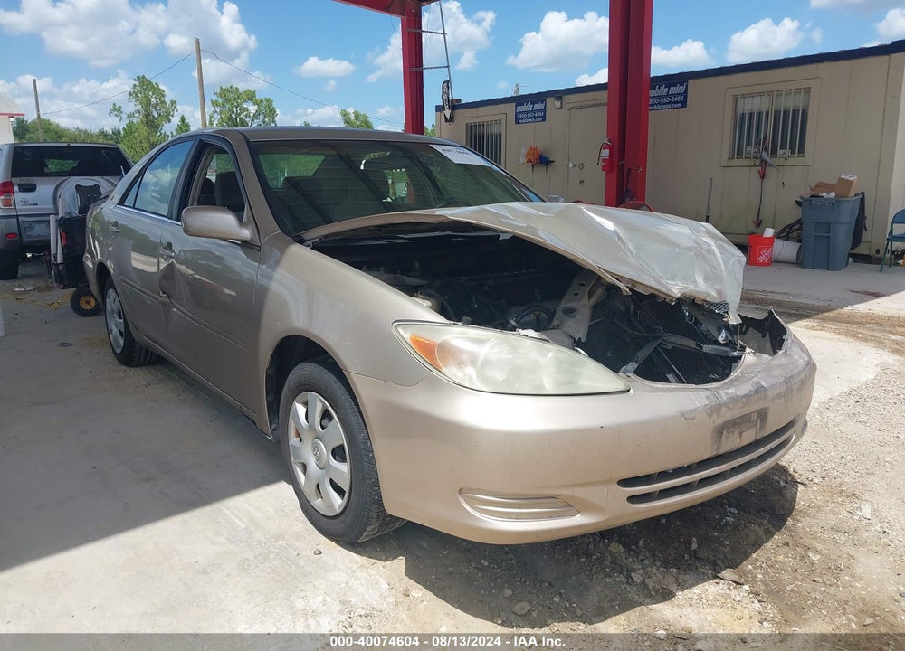 2002 TOYOTA CAMRY LE VIN: 4T1BE32K42U548195