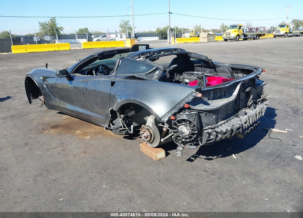 2019 CHEVROLET CORVETTE Z06 VIN: 1G1YS2D68K5600657