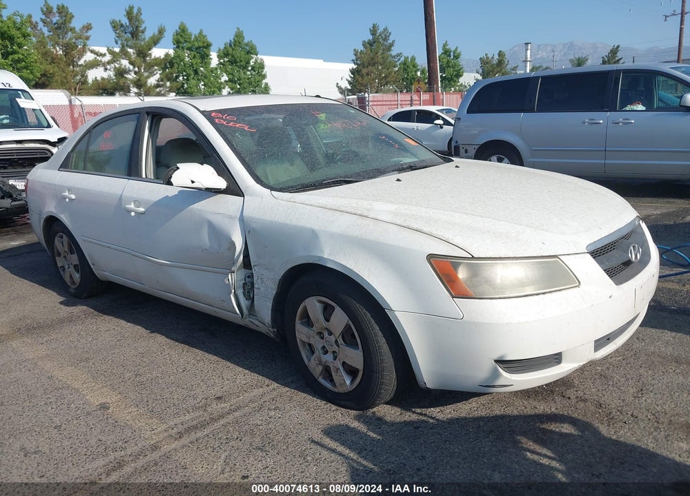 2008 HYUNDAI SONATA GLS V6 VIN: 5NPET46FX8H324779
