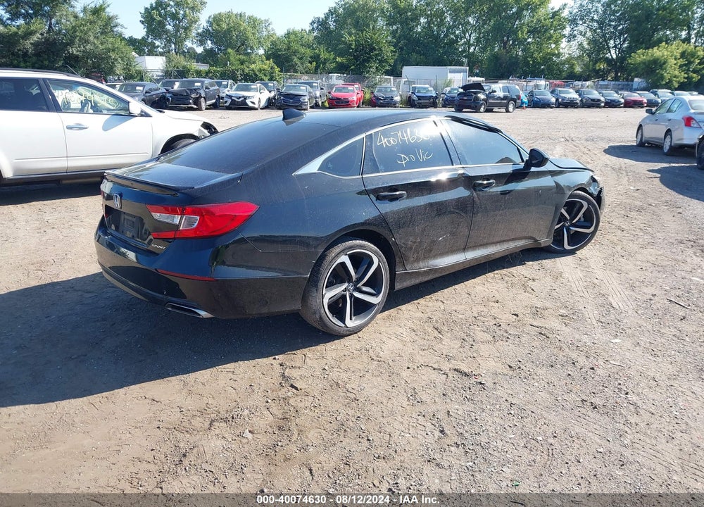 2019 HONDA ACCORD SPORT VIN: 1HGCV1F34KA128892