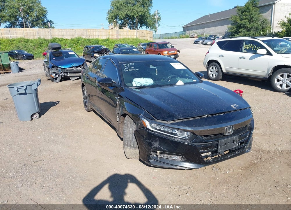 2019 HONDA ACCORD SPORT VIN: 1HGCV1F34KA128892
