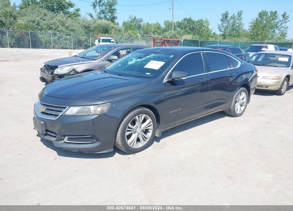 2014 CHEVROLET IMPALA 2LT VIN: 2G1125S36E9106249