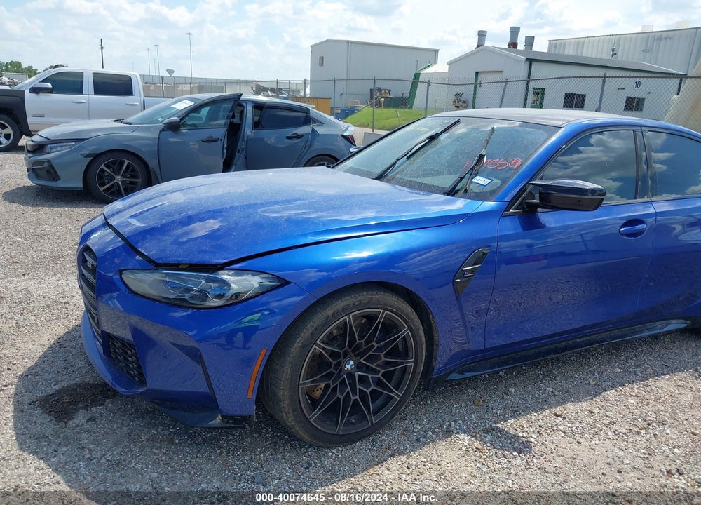2022 BMW M3 VIN: WBS33AY04NFM22607