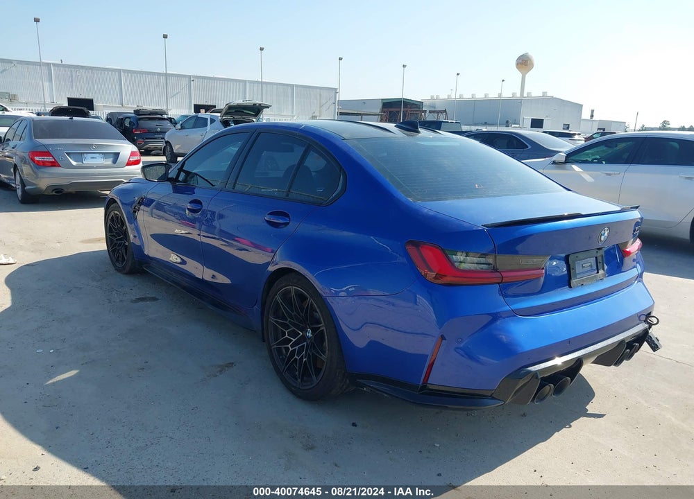 2022 BMW M3 VIN: WBS33AY04NFM22607
