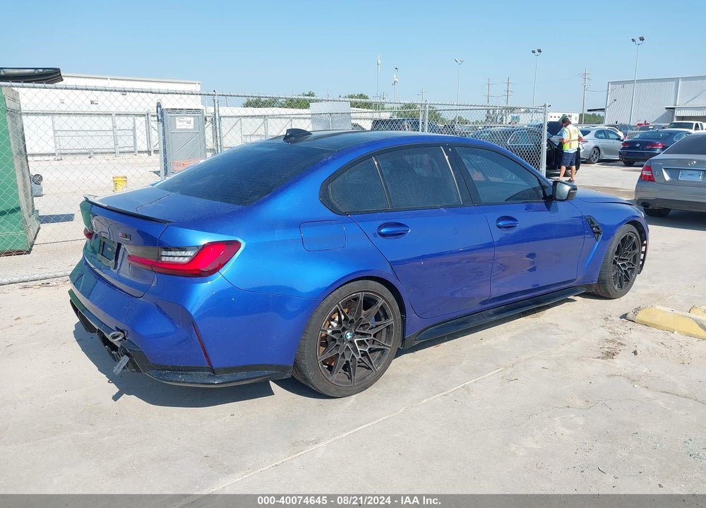 2022 BMW M3 VIN: WBS33AY04NFM22607