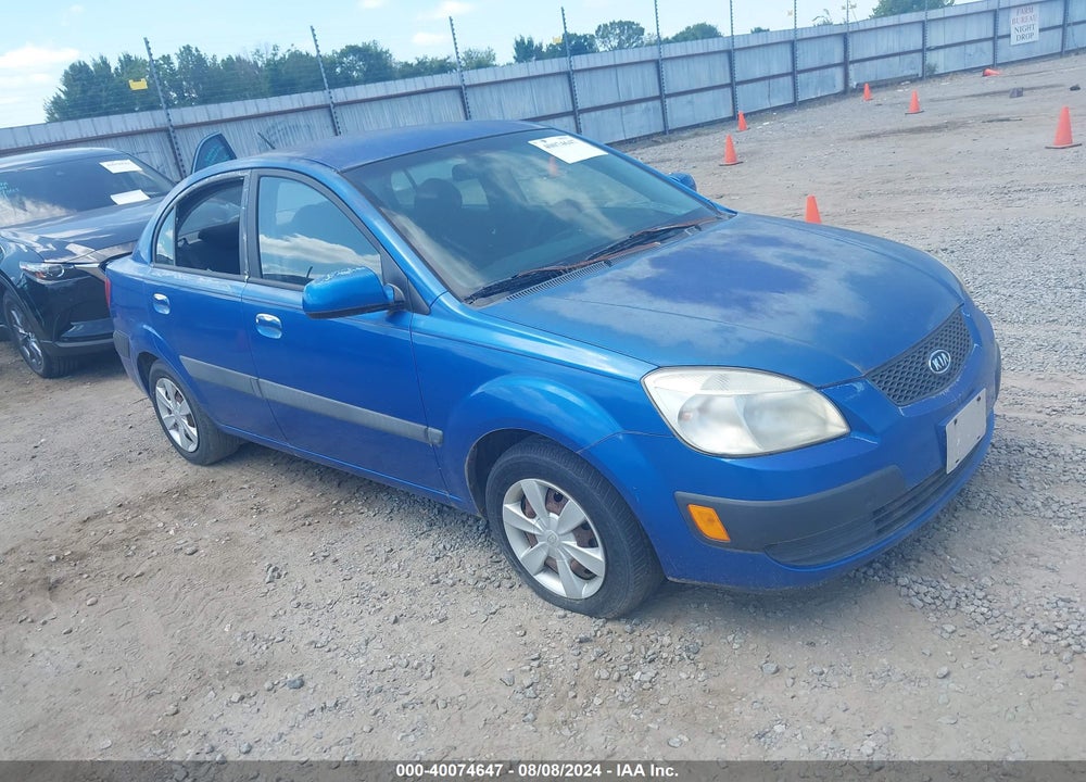 2006 KIA RIO LX VIN: KNADE123966163734