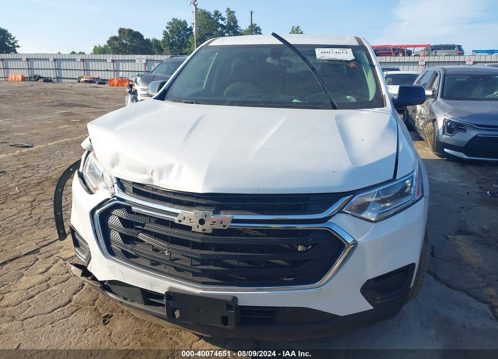 2021 CHEVROLET TRAVERSE FWD LS VIN: 1GNERFKW7MJ184991