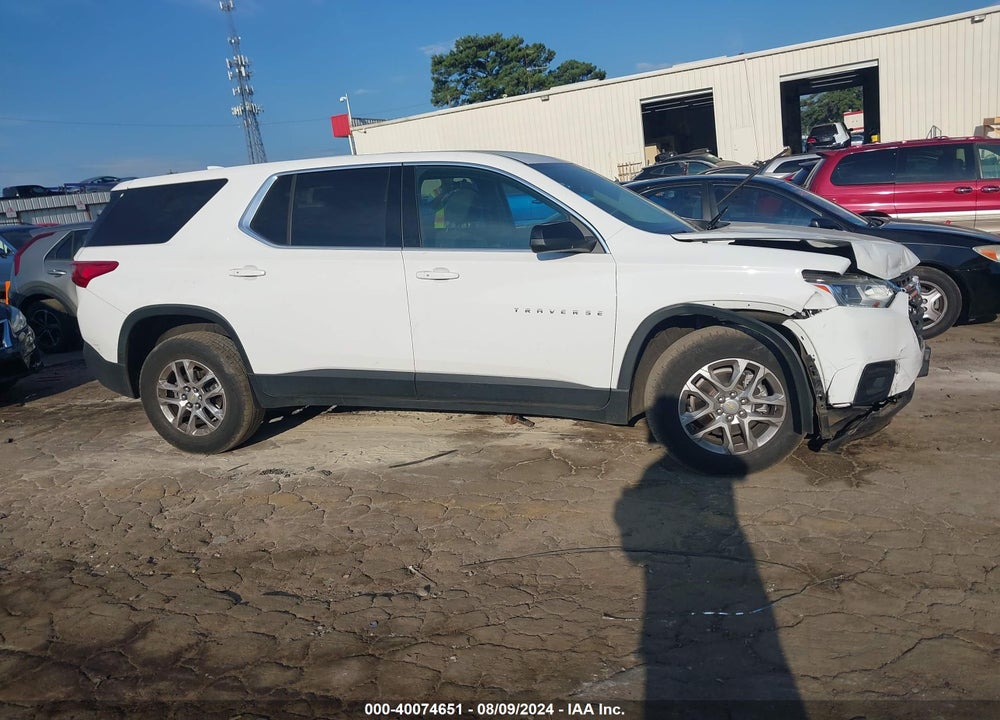2021 CHEVROLET TRAVERSE FWD LS VIN: 1GNERFKW7MJ184991