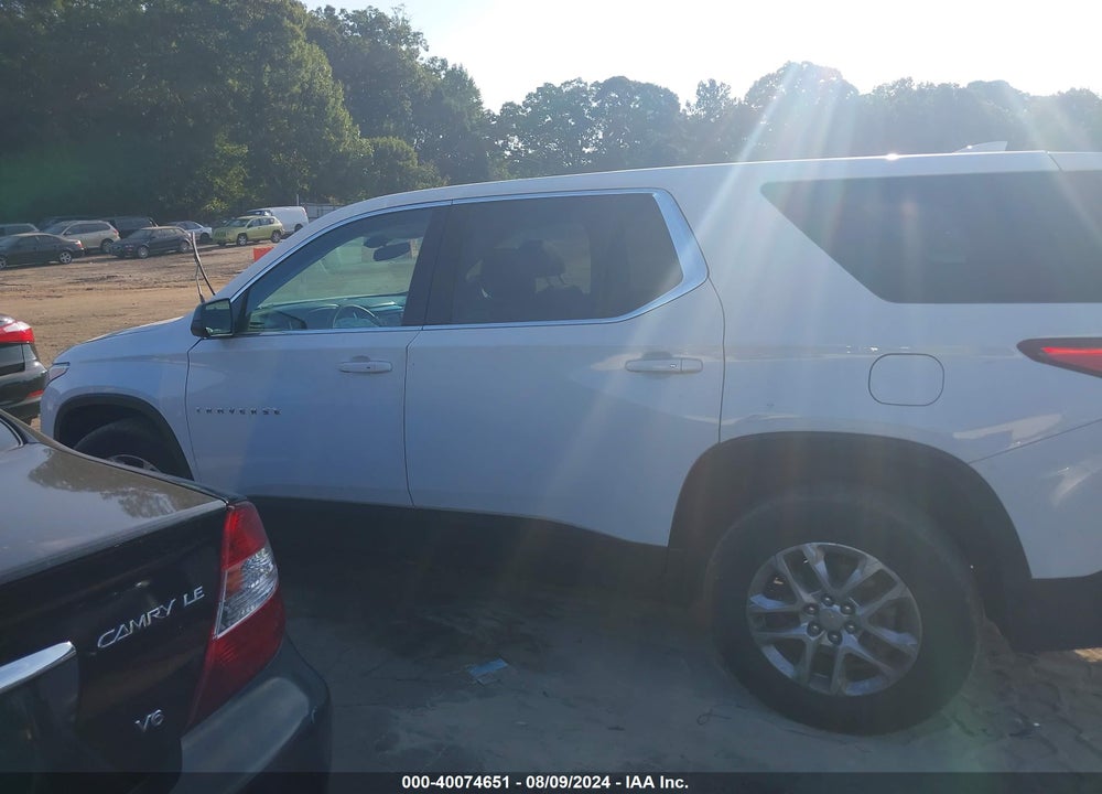 2021 CHEVROLET TRAVERSE FWD LS VIN: 1GNERFKW7MJ184991