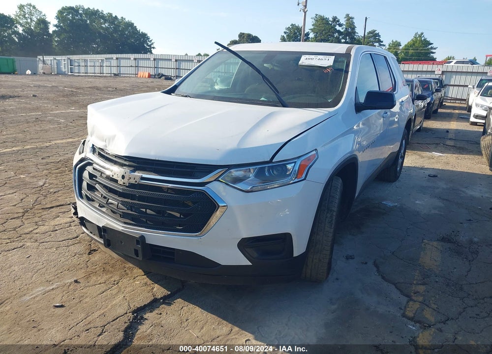 2021 CHEVROLET TRAVERSE FWD LS VIN: 1GNERFKW7MJ184991