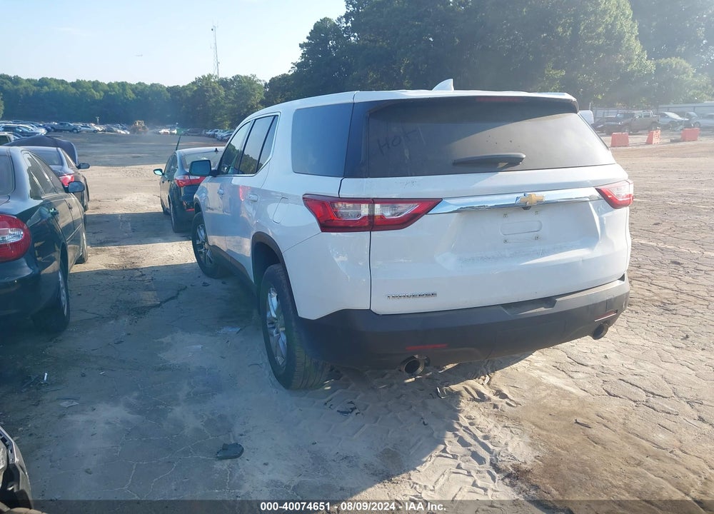 2021 CHEVROLET TRAVERSE FWD LS VIN: 1GNERFKW7MJ184991